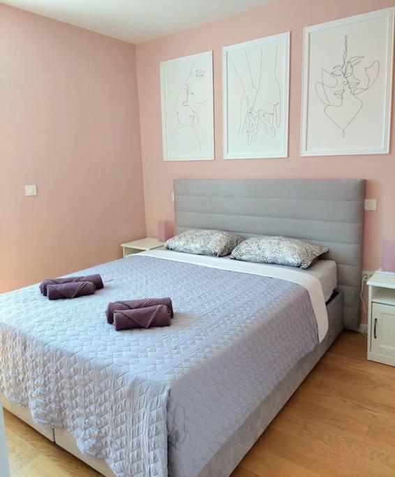 شقة Apartman Trokutic - Novi Zagreb Zapad المظهر الخارجي الصورة